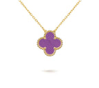 CLOVER 15MM SINGLE FLOWER NECKLACE COLLECTION