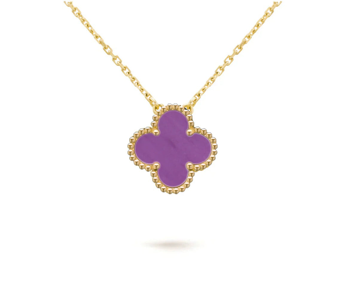 CLOVER 15MM SINGLE FLOWER NECKLACE COLLECTION