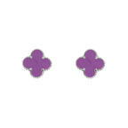 CLOVER SILVER 15MM EARRINGS COLLECTION