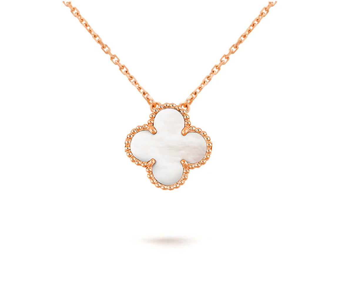 CLOVER 15MM SINGLE FLOWER NECKLACE COLLECTION