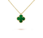 CLOVER MINI 9.5MM CARNELIANS NECKLACE COLLECTION