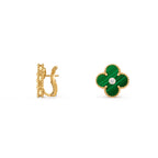 CLOVER 15MM MOP DIAMOND EARRINGS COLLECTION