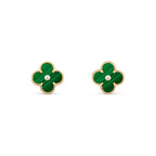CLOVER  15MM DIAMOND EARRINGS COLLECTION