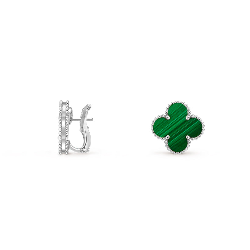 CLOVER SILVER 15MM MOP EARRINGS COLLECTION