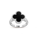CLOVER SILVER RING COLLECTION