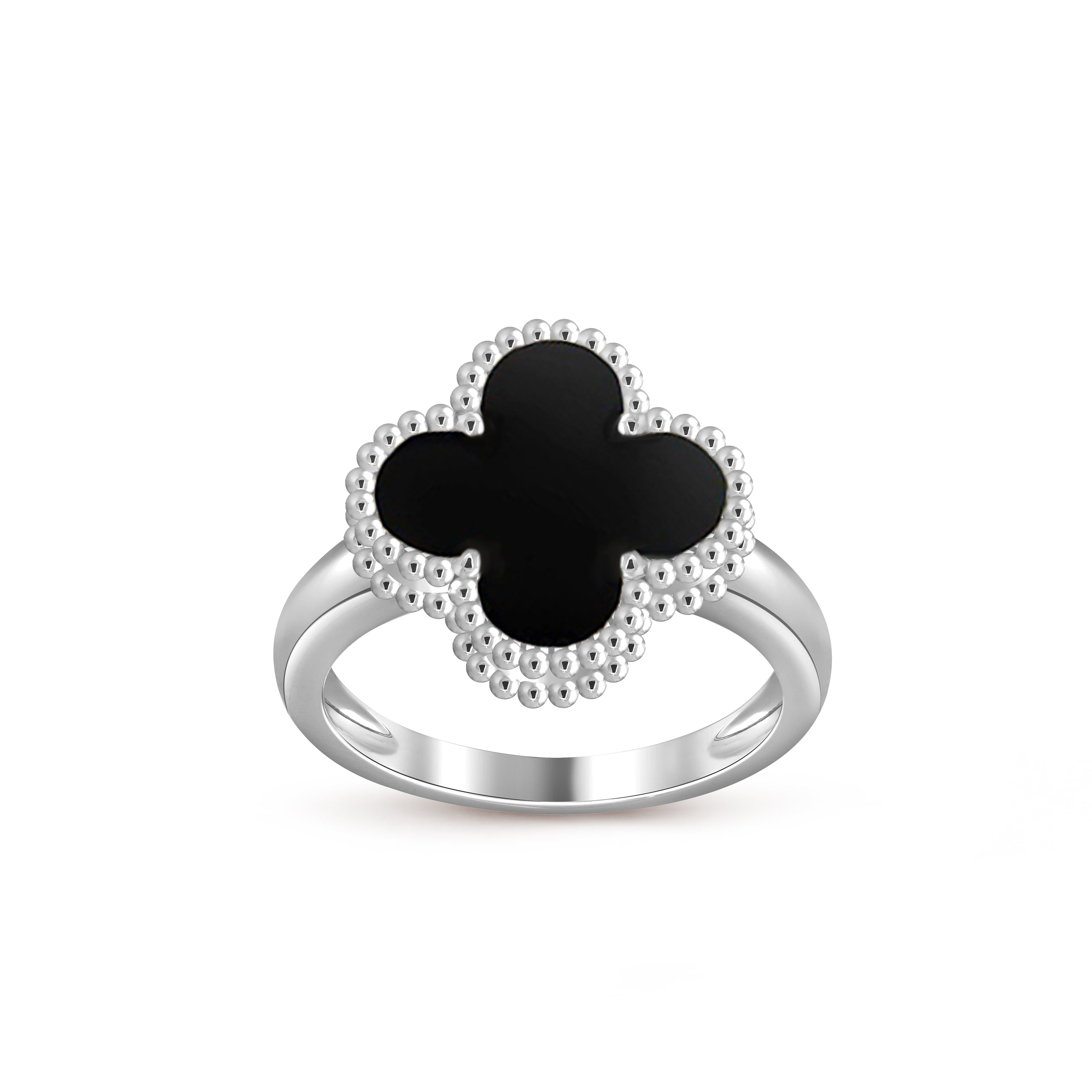 CLOVER SILVER RING COLLECTION