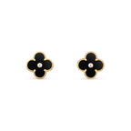 CLOVER  15MM DIAMOND EARRINGS COLLECTION