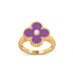 CLOVER DIAMOND RING GOLD COLLECTION