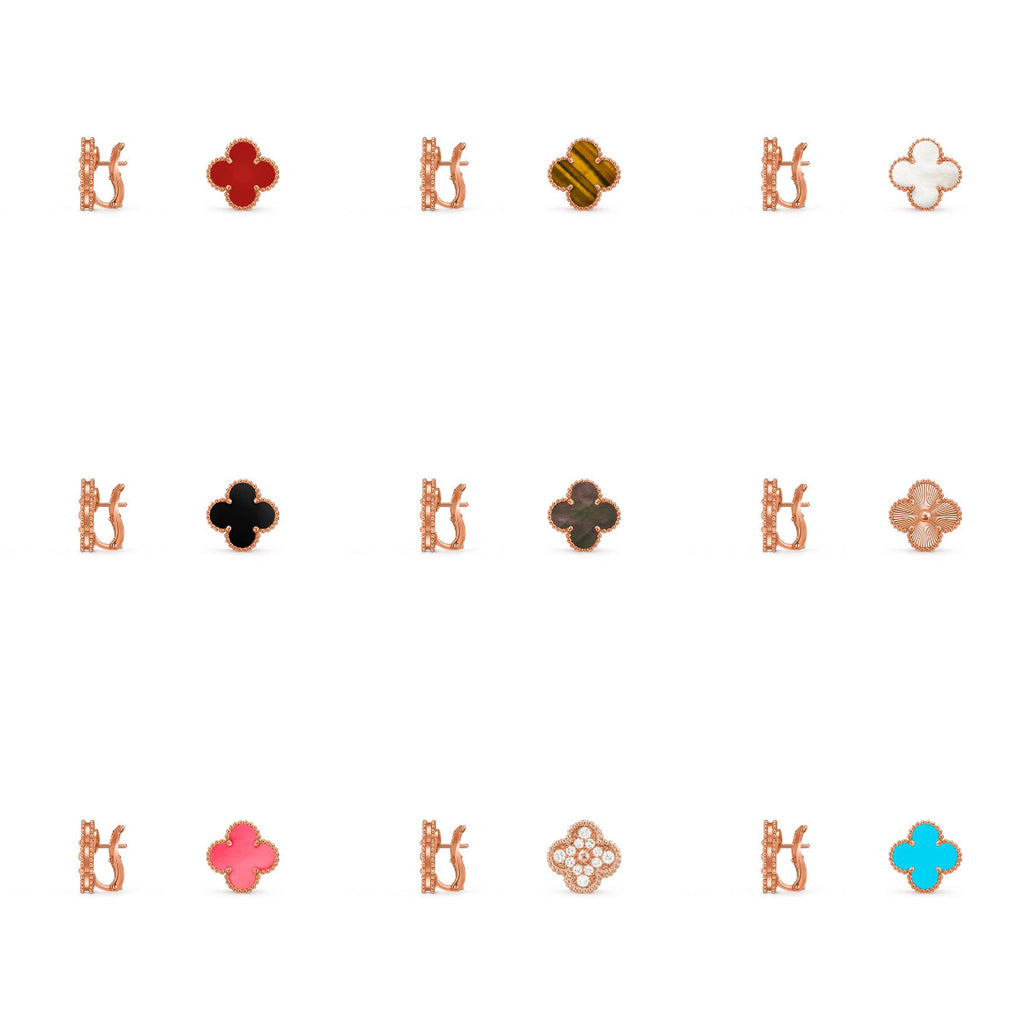CLOVER 15MM MOP EARRINGS COLLECTION