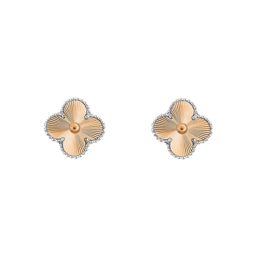CLOVER SILVER 15MM EARRINGS COLLECTION