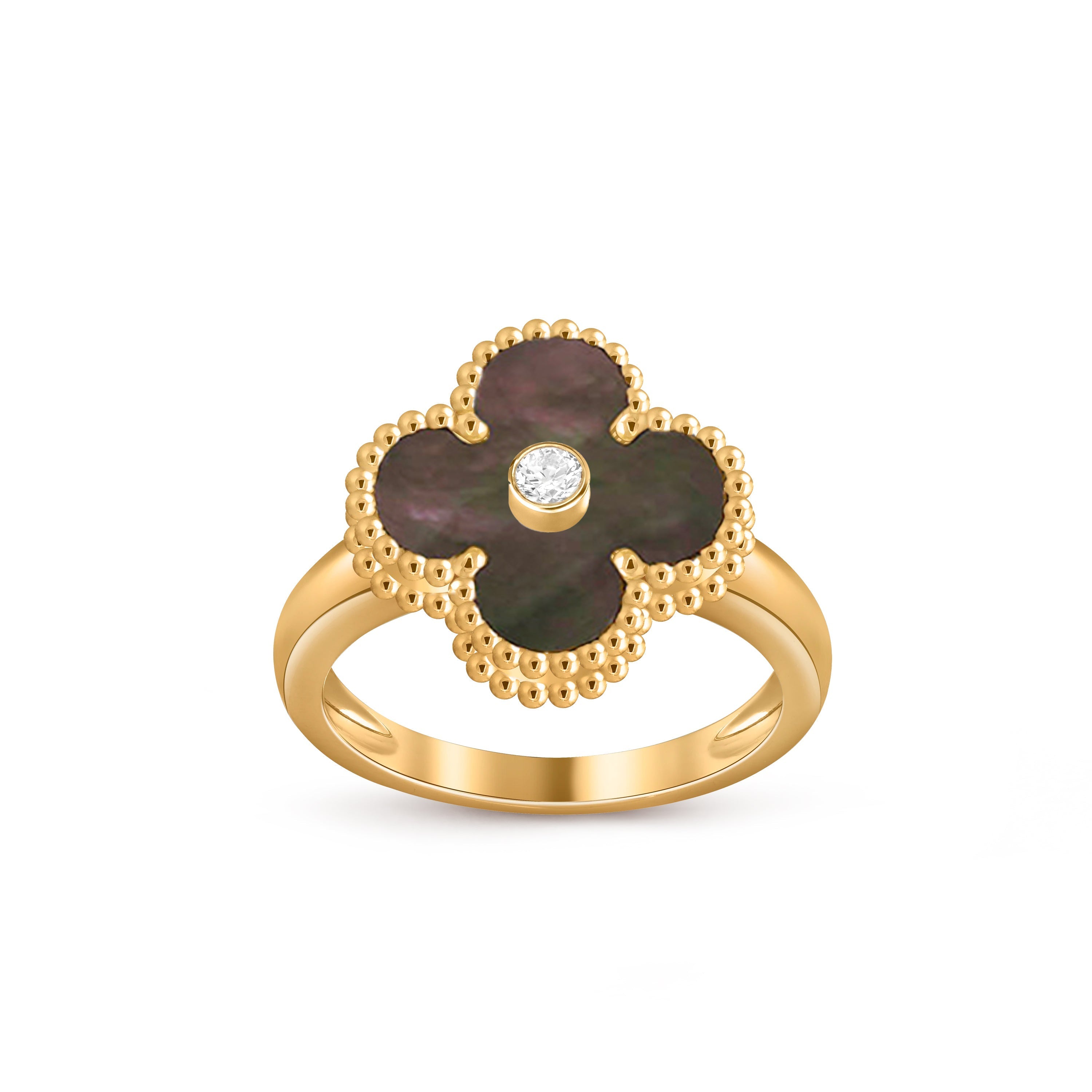 CLOVER DIAMOND RING GOLD COLLECTION