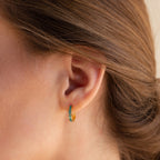 Opal Inlay Earrings