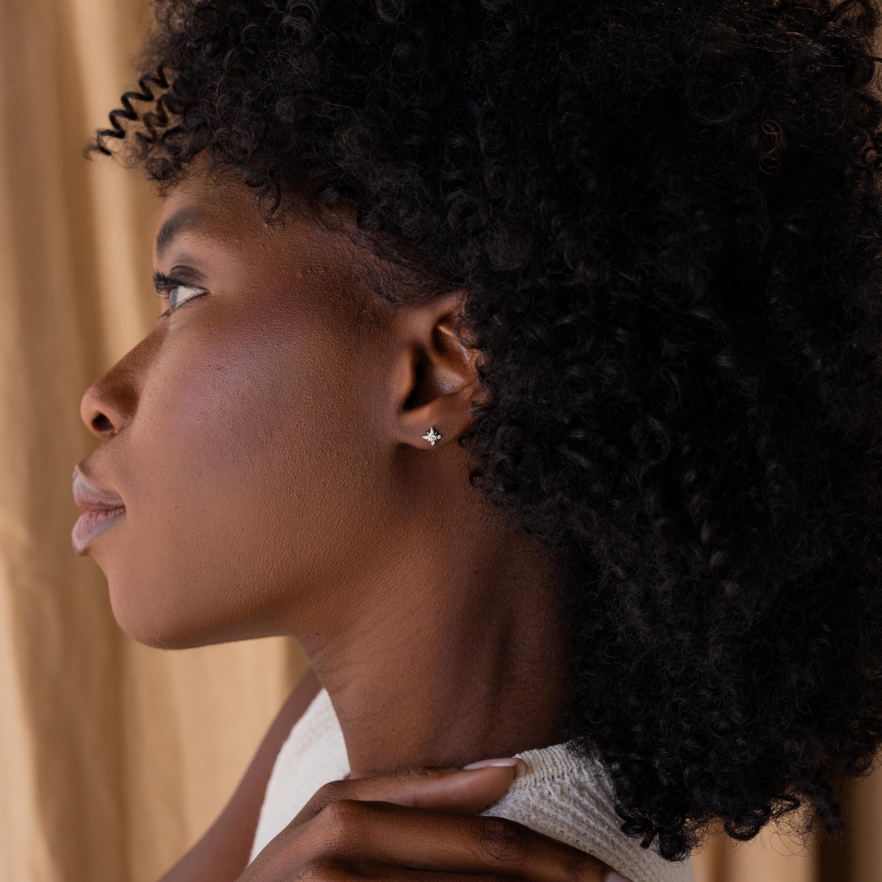 Starburst Flat Back Studs