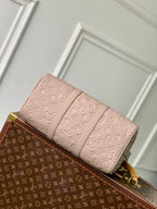 KEEPALL BANDOULIÈRE 34 BAG IN LIGHT BROWN MONOGRAM TAURILLON CALFSKIN