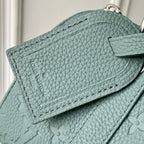 KEEPALL BANDOULIÈRE 25 BAG IN MISTY LAKE GREEN MONOGRAM TAURILLON CALFSKIN