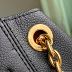 ANYTIME MM 42 IN BLACK MONOGRAM EMPREINTE CALFSKIN GOLD HARDWARE