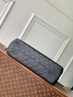 ANYTIME MM 42 IN BLACK MONOGRAM EMPREINTE CALFSKIN GOLD HARDWARE