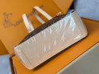 LV 25S PIANO BAG 27 IN BROWN MONOGRAM CANVAS AND CALFSKIN GOLD HARDWARE