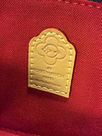 LV 25S NANO ALMA 18 IN BROWN MONOGRAM CANVAS PRINTED WITH THE VIVIENNE MASCOT