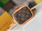 LV 25S NANO NOÉ 16 IN DARK BROWN MONOGRAM COATED CANVAS LEATHER TRIM