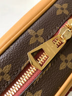 DEAUVILLIE MINI 22 MONOGRAM CANVAS BROWN