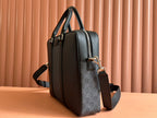 JUMBO MEDIUM BRIEFCASE 36.5 IN EXTRA DARK GREEN GG CALFSKIN