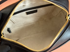 BLONDIE SMALL SHOULDER BAG 21 IN BLACK SMOOTH CALFSKIN