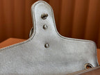 MARMONT MEDIUM SHOUDER BAG 26 IN SILVER PATENT CALFSKIN