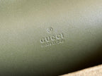 DIONYSUS MEDIUM SHOULDER BAG 27.5 IN DARK GREEN GG SUEDE