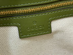 73 MEDIUM BUCKET BAG 27.5 IN GREEN SMOOTH CALFSKIN