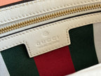 EMBLEM WALLET GG MONOGRAM 20 IN BEIGE AND WHITE SMOOTH CALFSKIN