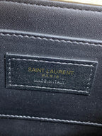SOLFERINO SMALL SATCHEL 19 IN CANARY YELLOW CALFSKIN GOLD HARDWARE