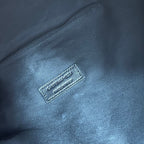 JAMIE POCHON 33 IN BRONZE BROWN LAMBSKIN GOLD HARDWARE
