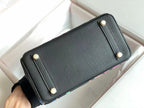 BIRKIN 25 BAG IN BLACK CALFSKIN WITH COLORFUL STICKER (MADE-TO-ODER)