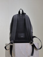CITY BACKPACK 35 IN BLACK CALFSKIN