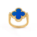CLOVER RIVERSIBLE RING GOLD COLLECTION