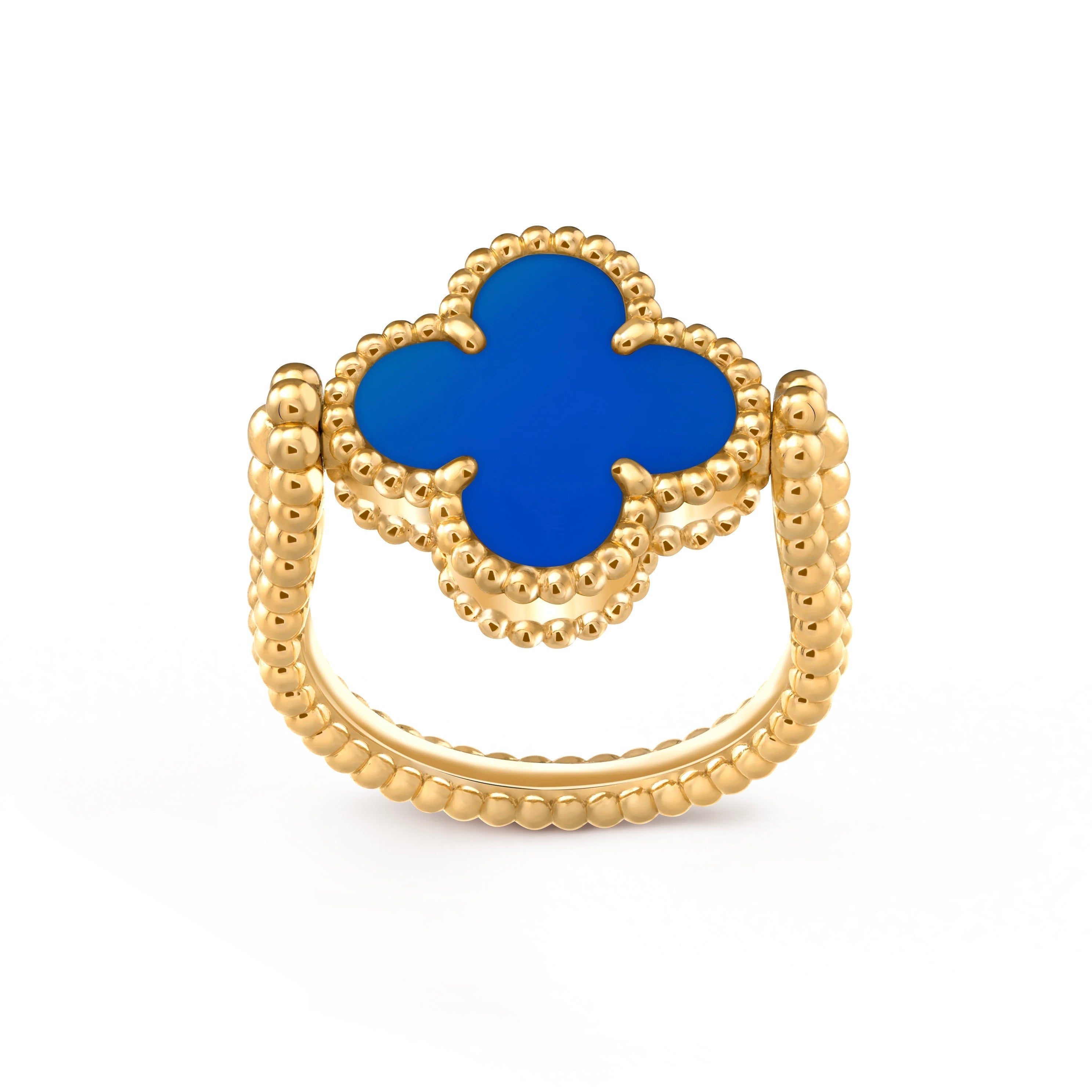 CLOVER RIVERSIBLE RING GOLD COLLECTION