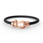 FORCE LARGE HORSESHOE NO DIAMOND BRACELET ROSE GOLD