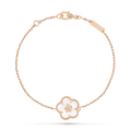 LUCKY WHITE MOP PLUM BLOSSOM  BRACELET