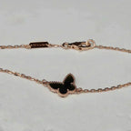BUTTERFLY ONYX  BUTTERFLY BRACELET