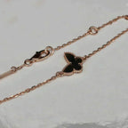 BUTTERFLY ONYX  BUTTERFLY BRACELET