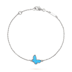 BUTTERFLY TURQUOISE BUTTERFLY BRACELET SILVER