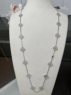 CLOVER 20 MOTIFS DIAMOND SILVER
