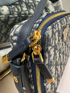 CD CARO 18CM BLUE OBLIQUE EMBROIDERY