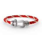FORCE LARGE HORSESHOE NO DIAMOND BRACELET SILVER